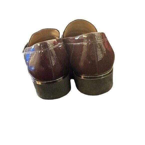 FRANCO Sarto Carney Burgundy Tassel Loafers Size 7 - Picture 8 of 11